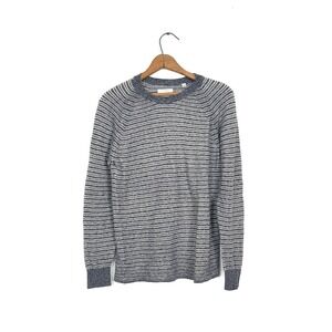 Billy Reid‎ Cotton/Silk Pullover Stripped Sweater - small